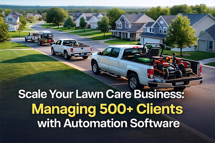 Scale Your Lawn Care Business: Managing 500+ Clients with Automation Software